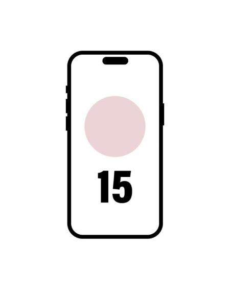 Smartphone Apple iPhone 15 256Gb/ 6.1'/ 5G/ Rosa
