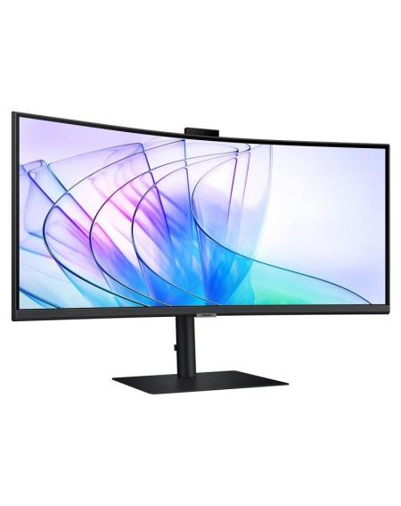 Monitor Profesional Ultraparonámico Curvo Samsung ViewFinity S6 S34C652VAU 34'/ UWQHD/ Webcam/ Multimedia/ Negro