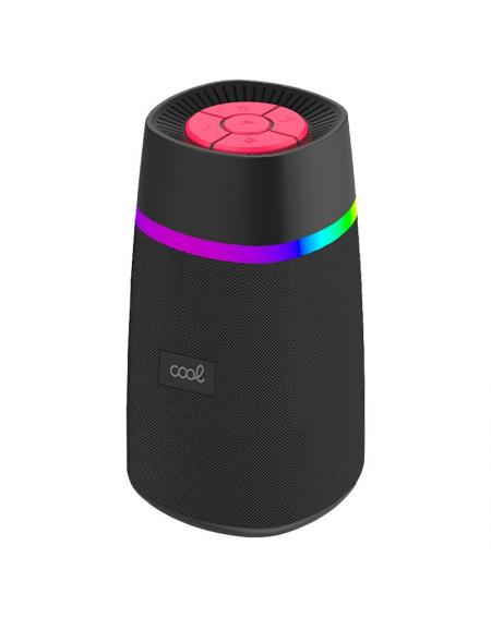 Altavoz Música Universal Bluetooth COOL 10W Gradient TWS Rojo