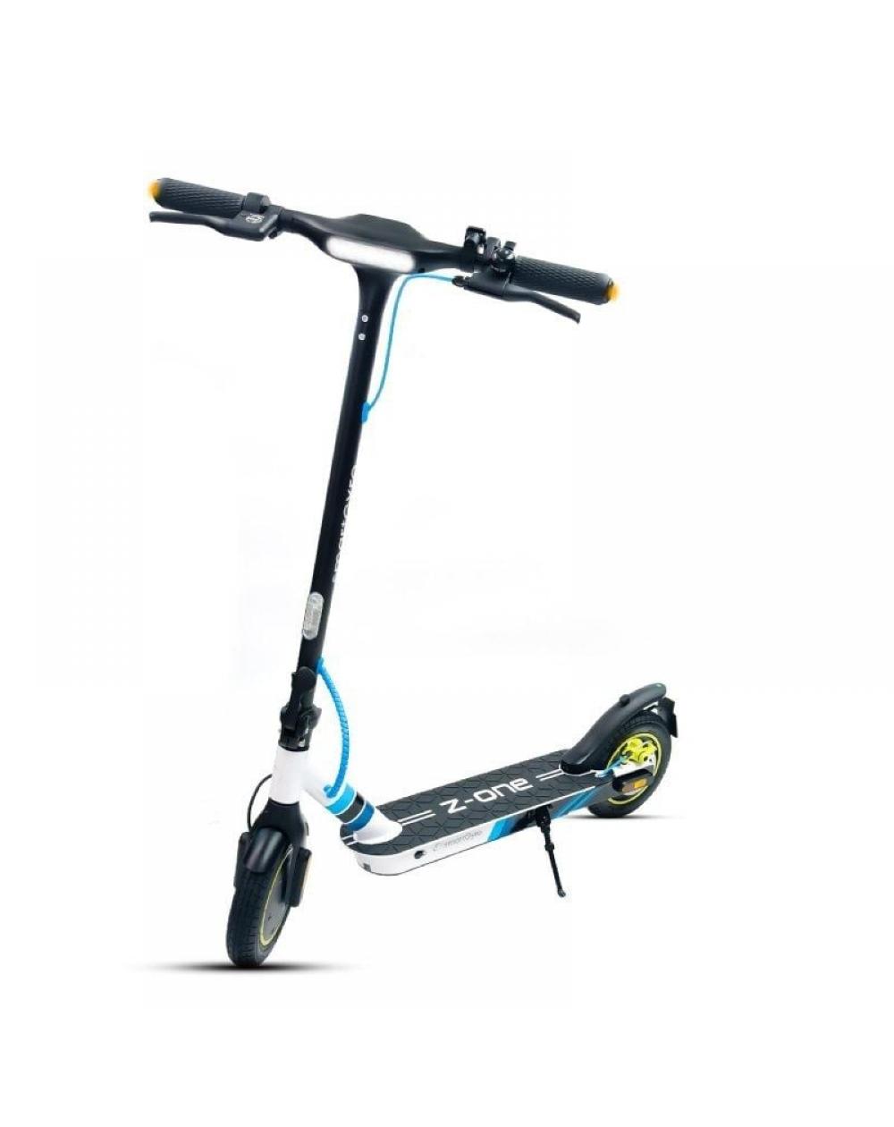 Patinete Eléctrico SmartGyro Z-ONE Certificado/ Motor 400W/ Ruedas 10'/ 25km/h/ Autonomía 30km/ Azul