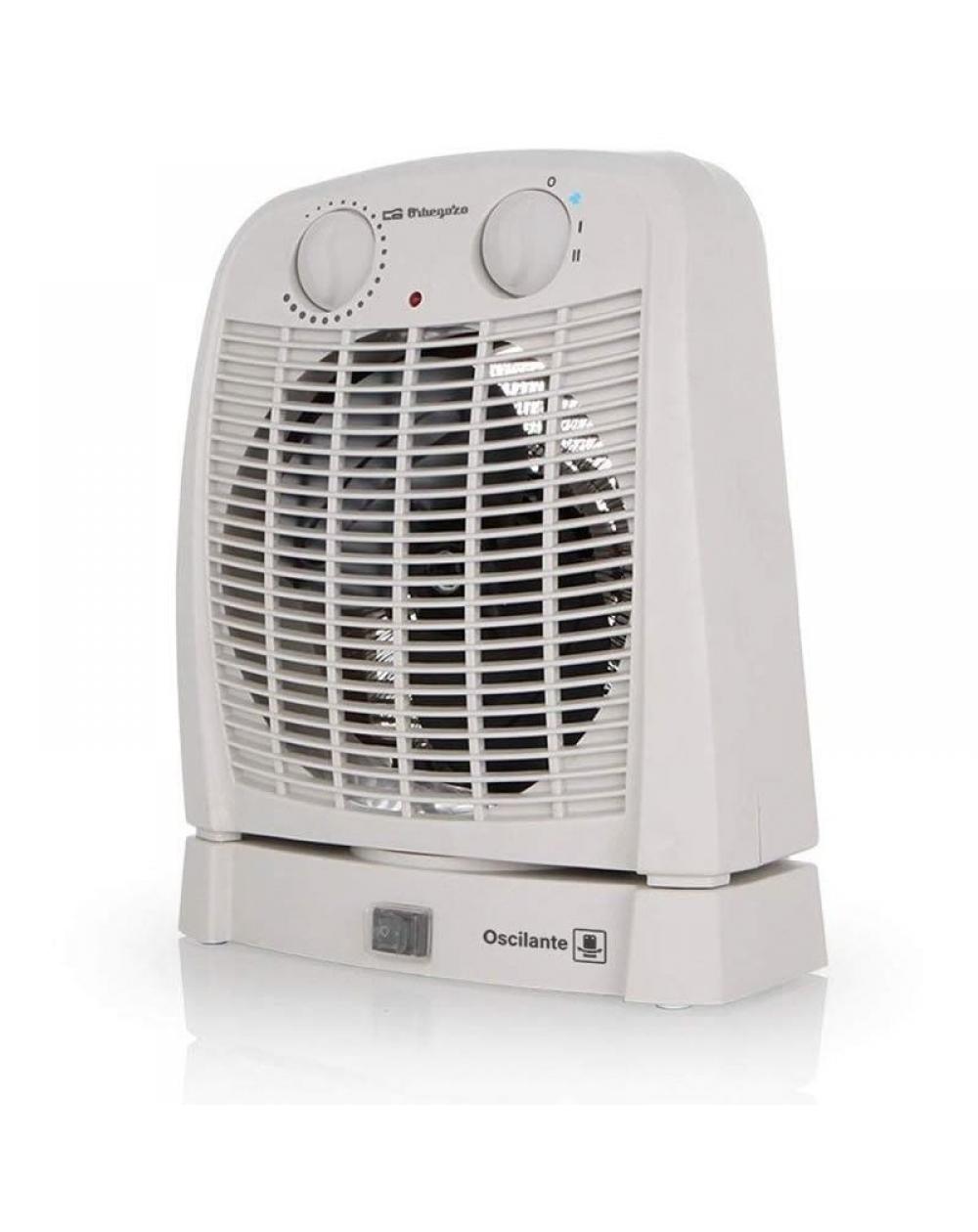 Calefactor Orbegozo FH 7001/ 2000W/ Termostato Regulable