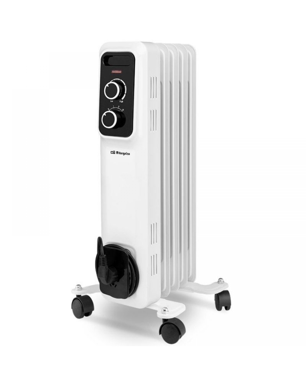 Radiador de Aceite Orbegozo RS 1000/ 3 Potencias/ 1000W/ 5 Elementos Caloríficos