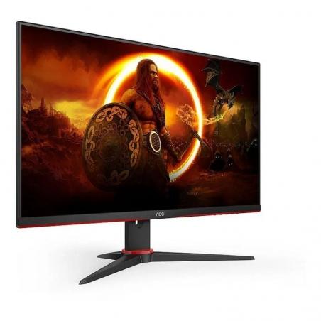 Monitor Gaming AOC 24G2SPAE/BK 23.8'/ Full HD/ 1ms/ 165Hz/ IPS/ Multimedia/ Negro