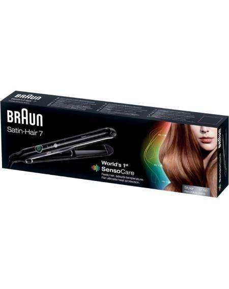 Plancha para el Pelo Braun BRST780E/ Negra