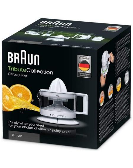 Exprimidor Braun Tributecollection CJ3000/ 20W/ Capacidad 350ml