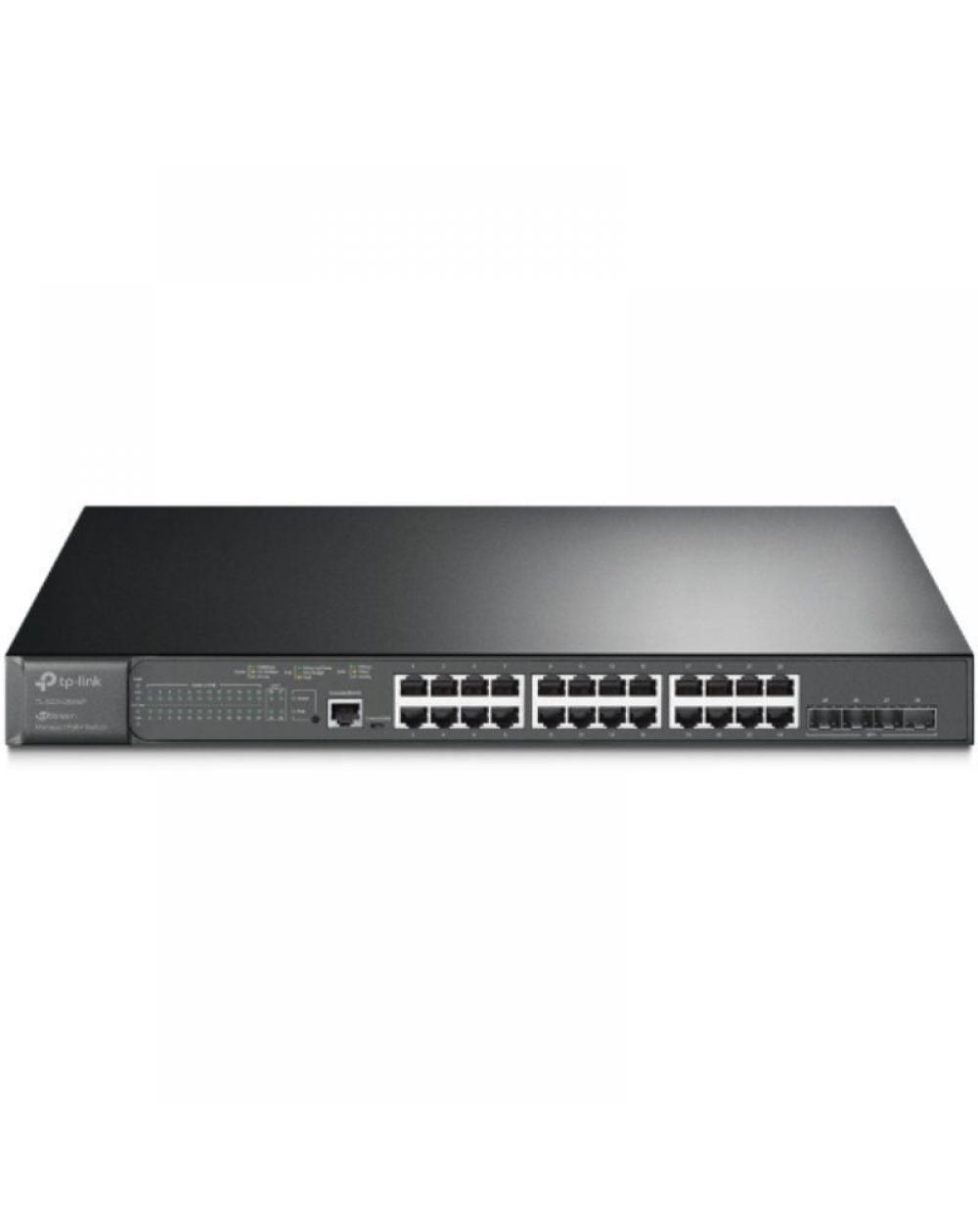 Switch Gestionable L2+ TP-Link TL-SG3428XMP 28 Puertos/ RJ-45 10/100/1000 PoE/ SFP