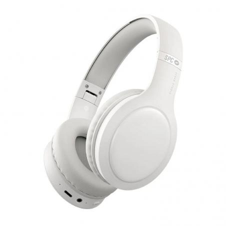 Auriculares Inalámbricos SPC Heron Studio/ con Micrófono/ Bluetooth/ Blanco