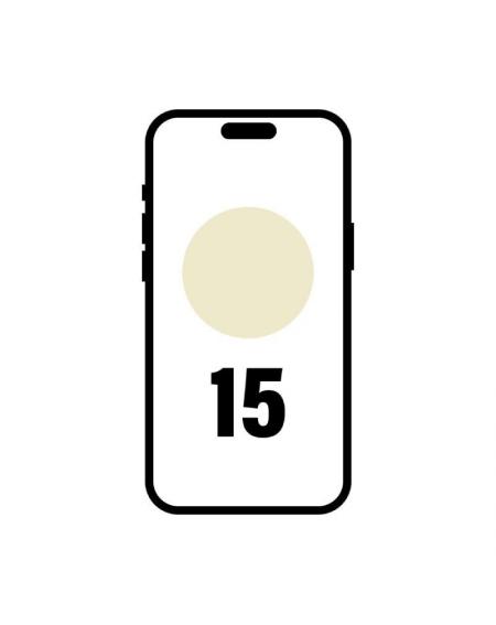 Smartphone Apple iPhone 15 256Gb/ 6.1'/ 5G/ Amarillo