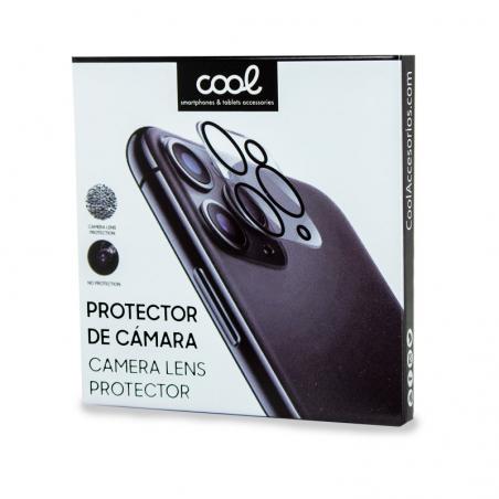 Protector Cristal Templado COOL para Cámara de iPhone 15 / 15 Plus