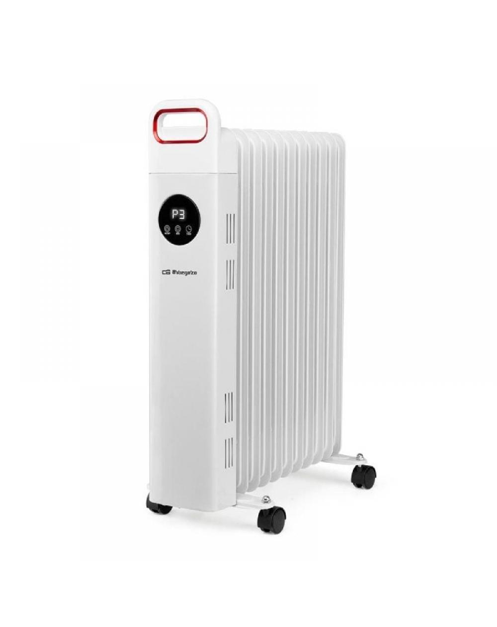 Radiador de Aceite Orbegozo RAW 2500/ 3 Potencias/ 2500W/ 11 Elementos Caloríficos/ WiFi