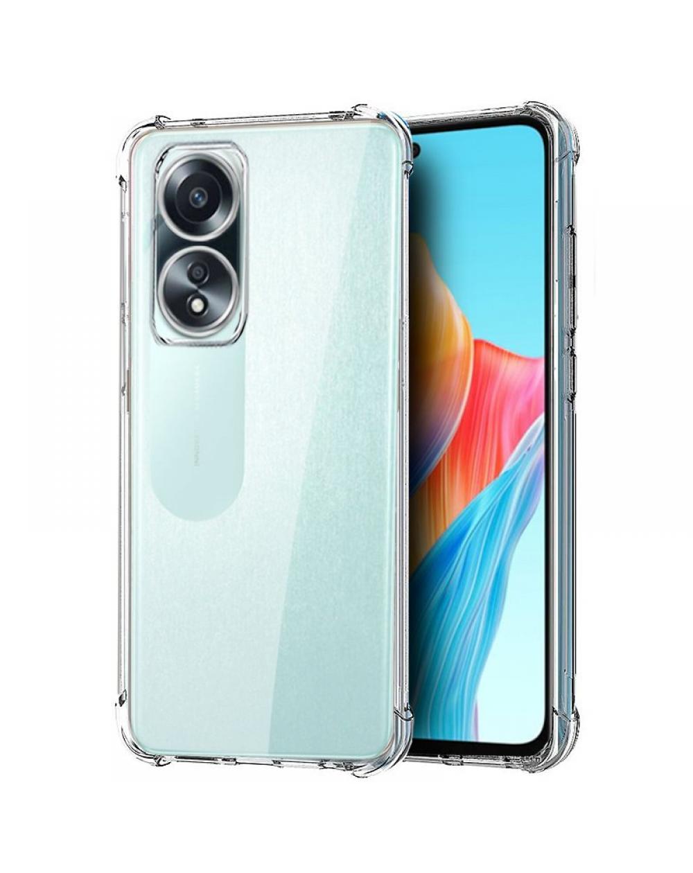 Carcasa COOL para Oppo A58 4G AntiShock Transparente