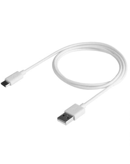 Cable USB Tipo-C Xtorm CE004/ USB Tipo-C Macho - USB Macho/ 1m/ Blanco