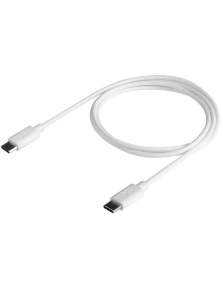 Cable USB Tipo-C Xtorm CE005 100W/ USB Tipo-C Macho - USB Tipo-C Macho/ 1m/ Blanco