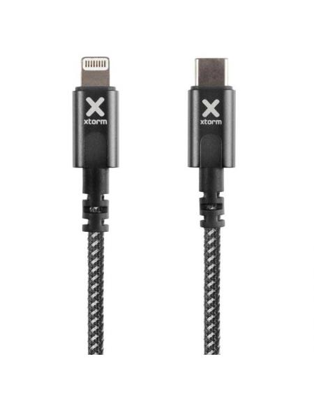 Cable USB Tipo-C Lightning Xtorm CX2041/ USB Tipo-C Macho - Lightning Macho/ 3m/ Negro