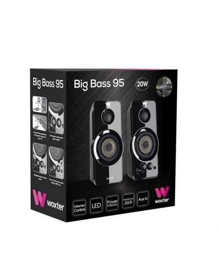 Altavoces Woxter Big Bass 95/ 20W/ 2.0 - Imagen 5