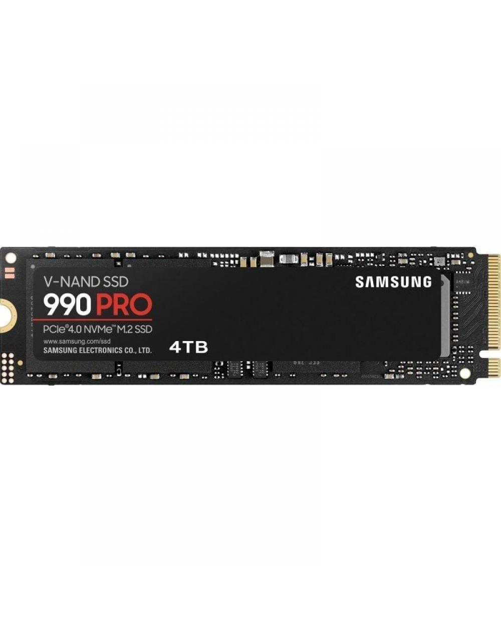 Disco SSD Samsung 990 PRO 4TB/ M.2 2280 PCIe 4.0/ Compatible con PS5 y PC