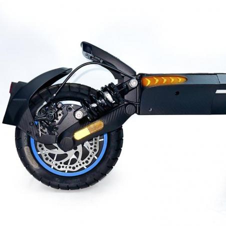 Patinete Eléctrico SmartGyro CrossOver Dual Max/ Motor 1000W/ Ruedas 10'/ 25km/h /Autonomía 60km/ Negro