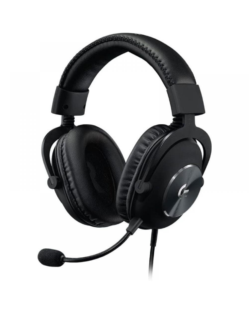 Auriculares Gaming con Micrófono Logitech G Pro X/ USB/ Negro