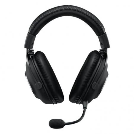 Auriculares Gaming con Micrófono Logitech G Pro X/ USB/ Negro