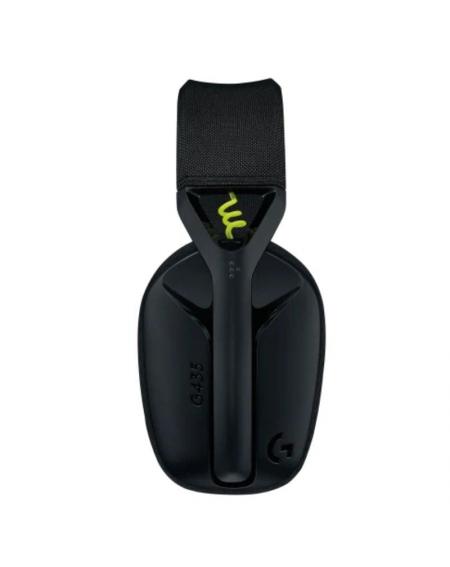 Auriculares Gaming con Micrófono Logitech G435/ Bluetooth/ Negro y Amarillo Fluorescente