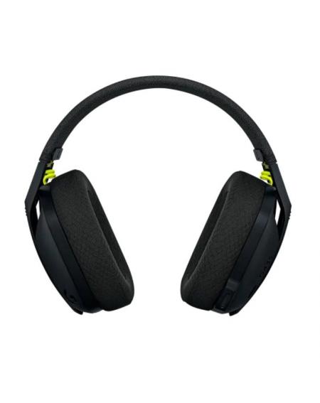 Auriculares Gaming con Micrófono Logitech G435/ Bluetooth/ Negro y Amarillo Fluorescente