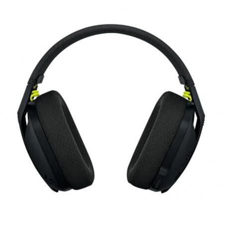 Auriculares Gaming con Micrófono Logitech G435/ Bluetooth/ Negro y Amarillo Fluorescente