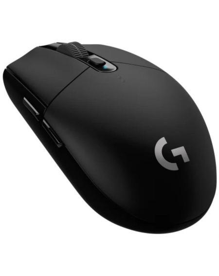 Ratón Gaming Inalámbrico Logitech G305 Lightspeed/ Batería recargable/ Hasta 12000 DPI/ Negro