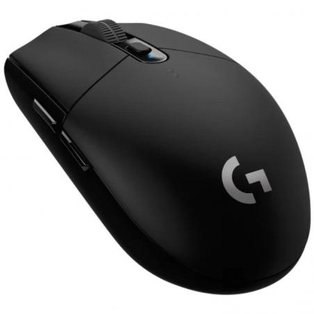 Ratón Gaming Inalámbrico Logitech G305 Lightspeed/ Batería recargable/ Hasta 12000 DPI/ Negro