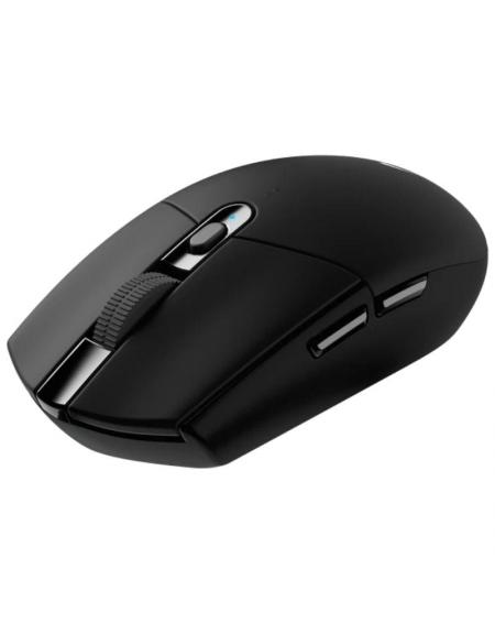 Ratón Gaming Inalámbrico Logitech G305 Lightspeed/ Batería recargable/ Hasta 12000 DPI/ Negro