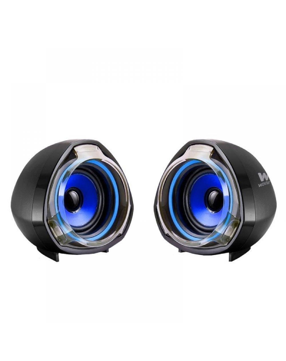 Altavoces Woxter Big Bass 70/ 15W/ 2.0/ Azules - Imagen 1