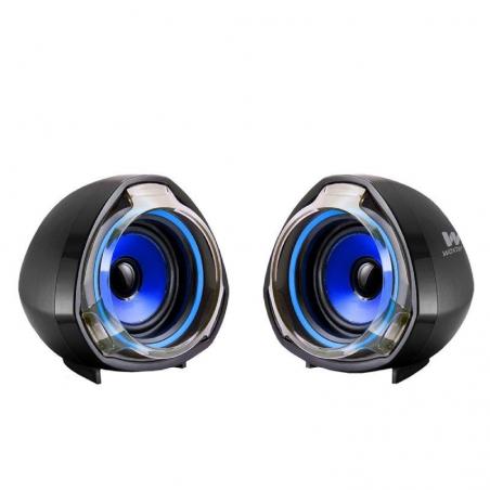 Altavoces Woxter Big Bass 70/ 15W/ 2.0/ Azules - Imagen 1