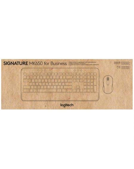 Teclado y Ratón Inalámbricos Logitech Signature MK650 for Business 920-010998/ Grafito