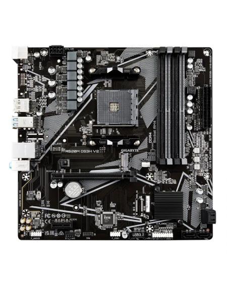 Placa Base Gigabyte A520M DS3H V2 Socket AM4/ Micro ATX