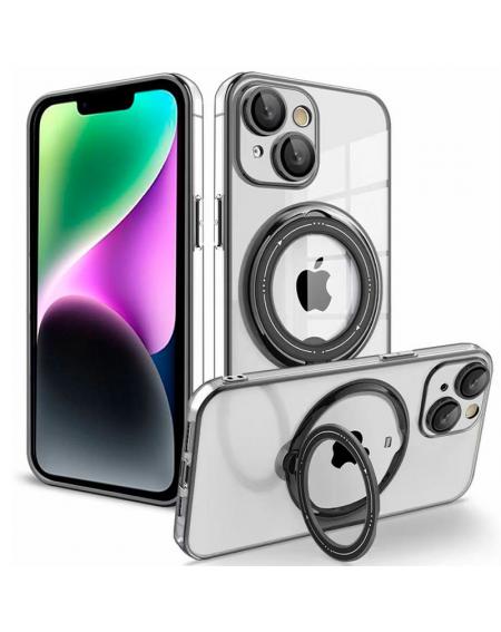 Carcasa COOL para iPhone 14 Magnética Ring Negro