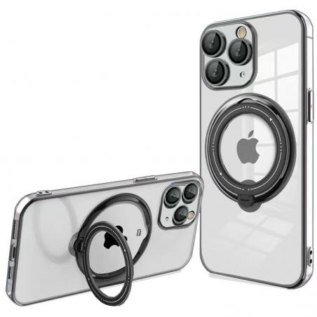 Carcasa COOL para iPhone 14 Pro Magnética Ring Negro