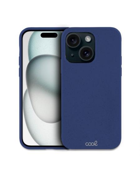 Carcasa COOL para iPhone 15 Eco Biodegradable Marino
