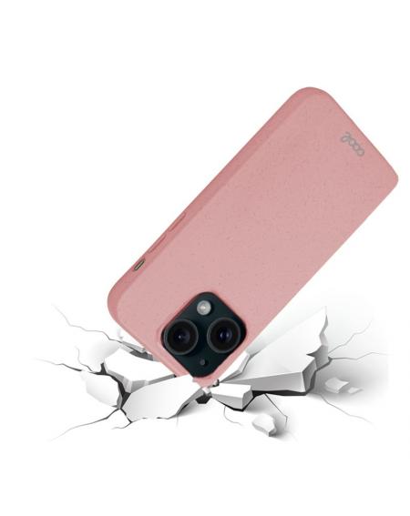 Carcasa COOL para iPhone 15 Eco Biodegradable Rosa