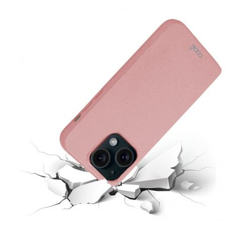 Carcasa COOL para iPhone 15 Eco Biodegradable Rosa