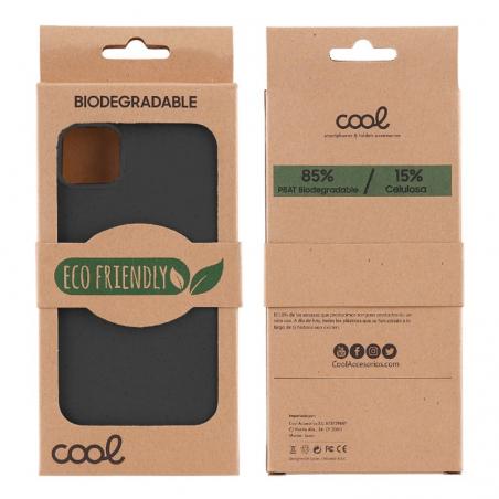 Carcasa COOL para iPhone 15 Plus Eco Biodegradable Negro