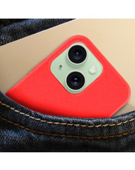 Carcasa COOL para iPhone 15 Plus Eco Biodegradable Rojo