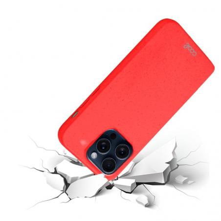 Carcasa COOL para iPhone 15 Pro Eco Biodegradable Rojo