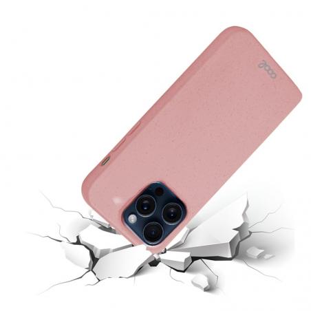 Carcasa COOL para iPhone 15 Pro Eco Biodegradable Rosa