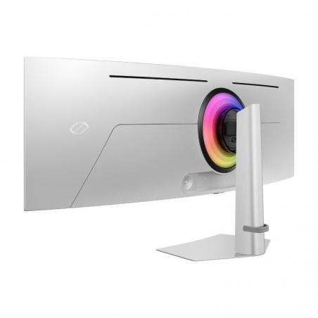 Monitor Gaming Ultrapanorámico Curvo Samsung Odyssey OLED G9 S49CG934SU 49'/ Dual QHD/ 0.03ms/ 240Hz/ OLED/ Multimedia/ Plata