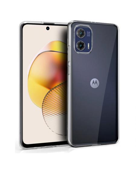 Funda COOL Silicona para Motorola Moto G73 5G (Transparente)