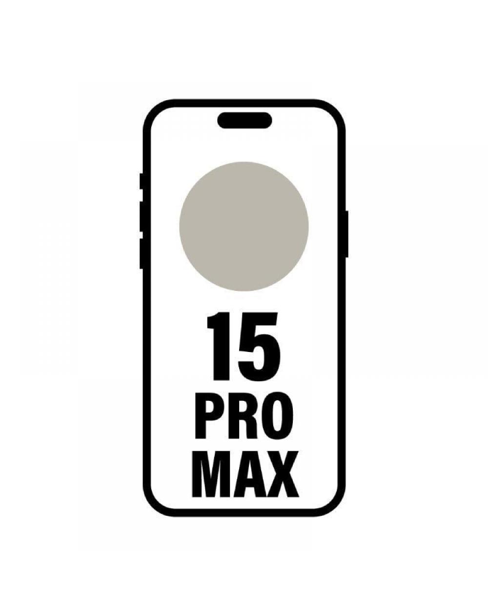 Smartphone Apple iPhone 15 Pro Max 512GB/ 6.7'/ 5G/ Titanio Natural