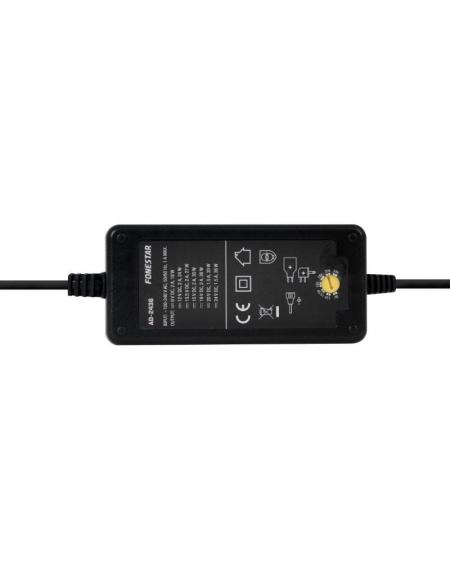 Cargador de Portátil Fonestar AD-2436/ 36W/ Manual/ 7 Conectores/ Voltaje 100-240V