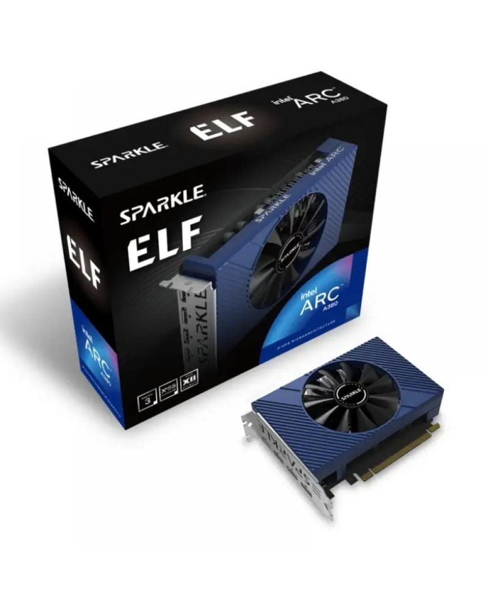 Tarjeta Gráfica Sparkle Intel Arc A380 ELF/ 6GB GDDR6