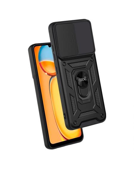 Carcasa COOL para Xiaomi Redmi 13C / Poco C65 Hard Ring Negro