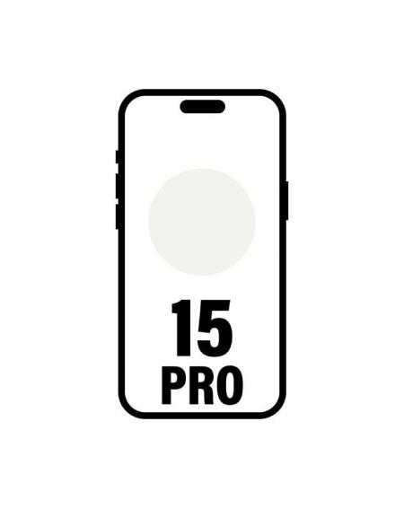 Smartphone Apple iPhone 15 Pro 256Gb/ 6.1'/ 5G/ Titanio Blanco