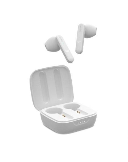 Auriculares Bluetooth NGS Ártica Move con estuche de carga/ Autonomía 7h/ Blancos